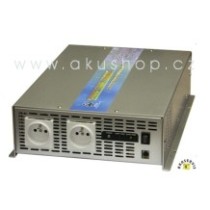 Měnič napětí z 12V DC na 230V AC 2000W sinus