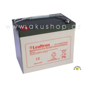 Baterie Leaftron LTL12 - 75(12V 75Ah)