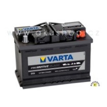 Autobaterie Varta PROmotive Black 12V/66Ah