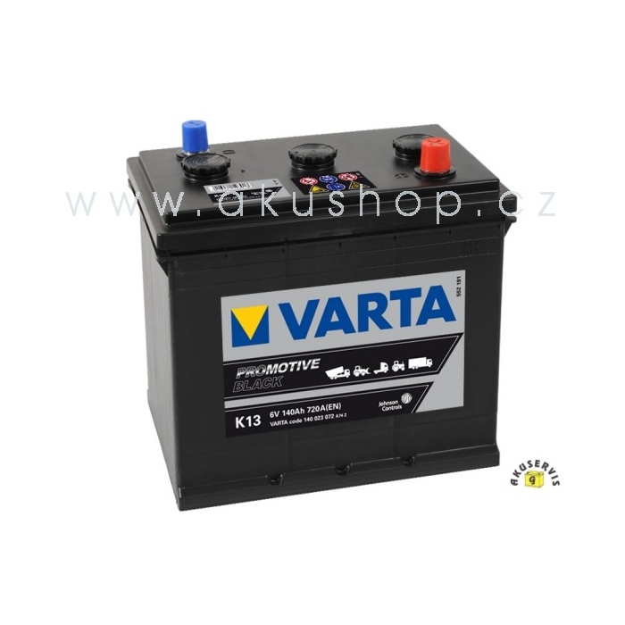 Autobaterie Varta PROmotive Black 6V/140Ah