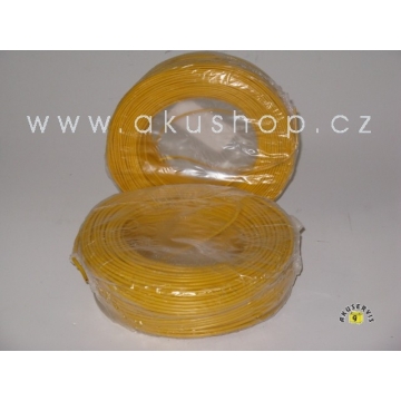 Kabel CYA 0,75 mm žlutý