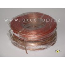 Kabel SCY 2 x 0,75 mm transparent 1 metr
