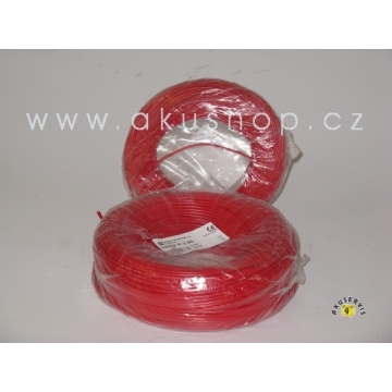 Kabel CYA 1,5 mm červený