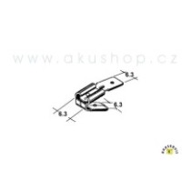Konektor 6,3mm dutinka + 6,3mm 2kolíky