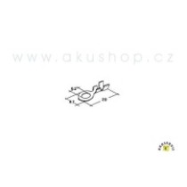 Kabelové oko 6,2mm drát 0,8-4mm