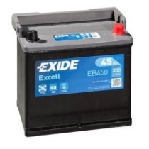 Autobaterie Exide Excell 12V/45Ah P,L
