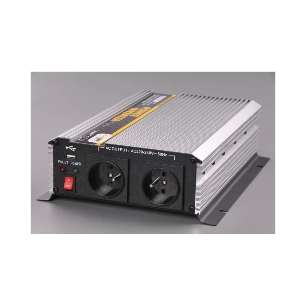 Měnič napětí z 24V DC na 230V AC 1600W trvale