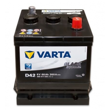 Autobaterie Varta Black Dynamic 6V/66Ah