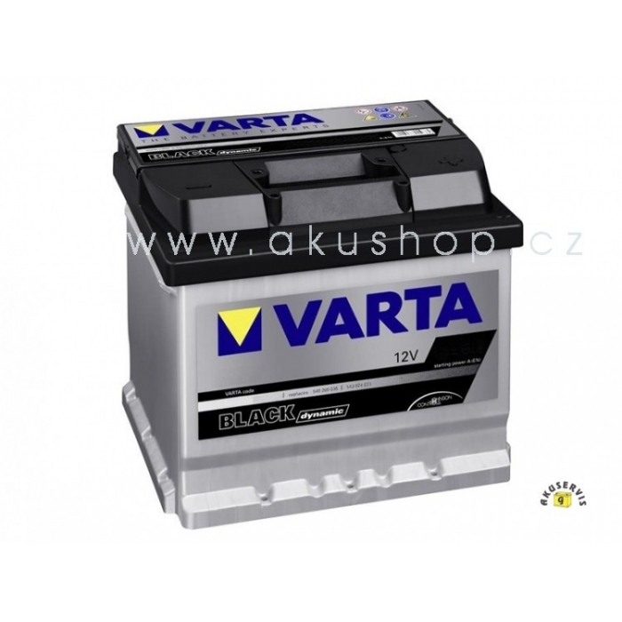 Autobaterie Varta Black Dynamic 12V/70Ah