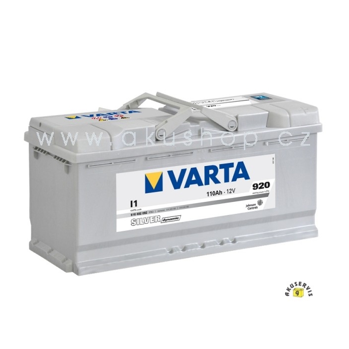 Autobaterie Varta Silver Dynamic 12V/110Ah
