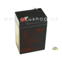 Baterie GP645 6V/4,5Ah