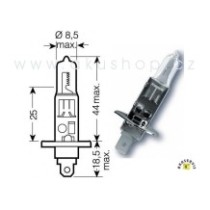 Autožárovka H1 12V 55W P14,5s
