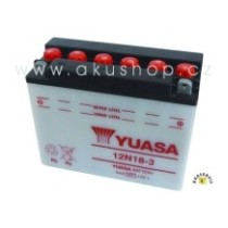 Motobaterie Yuasa 12N18-3