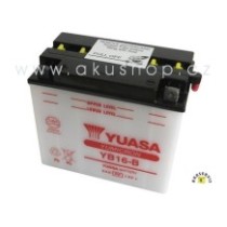 Motobaterie Yuasa YB16-B