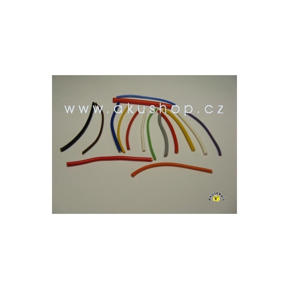 Kabel CYA 2,5 mm modrý 1 metr