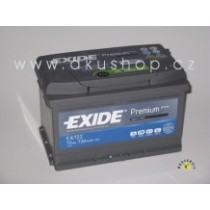 Autobaterie Exide Premium 12V/72Ah